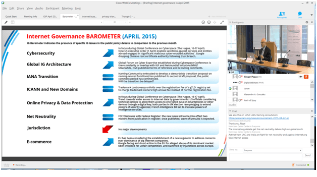 [Briefing #14] Internet governance in April 2015