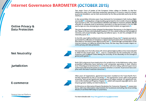 [Briefing #19] Internet governance in October 2015