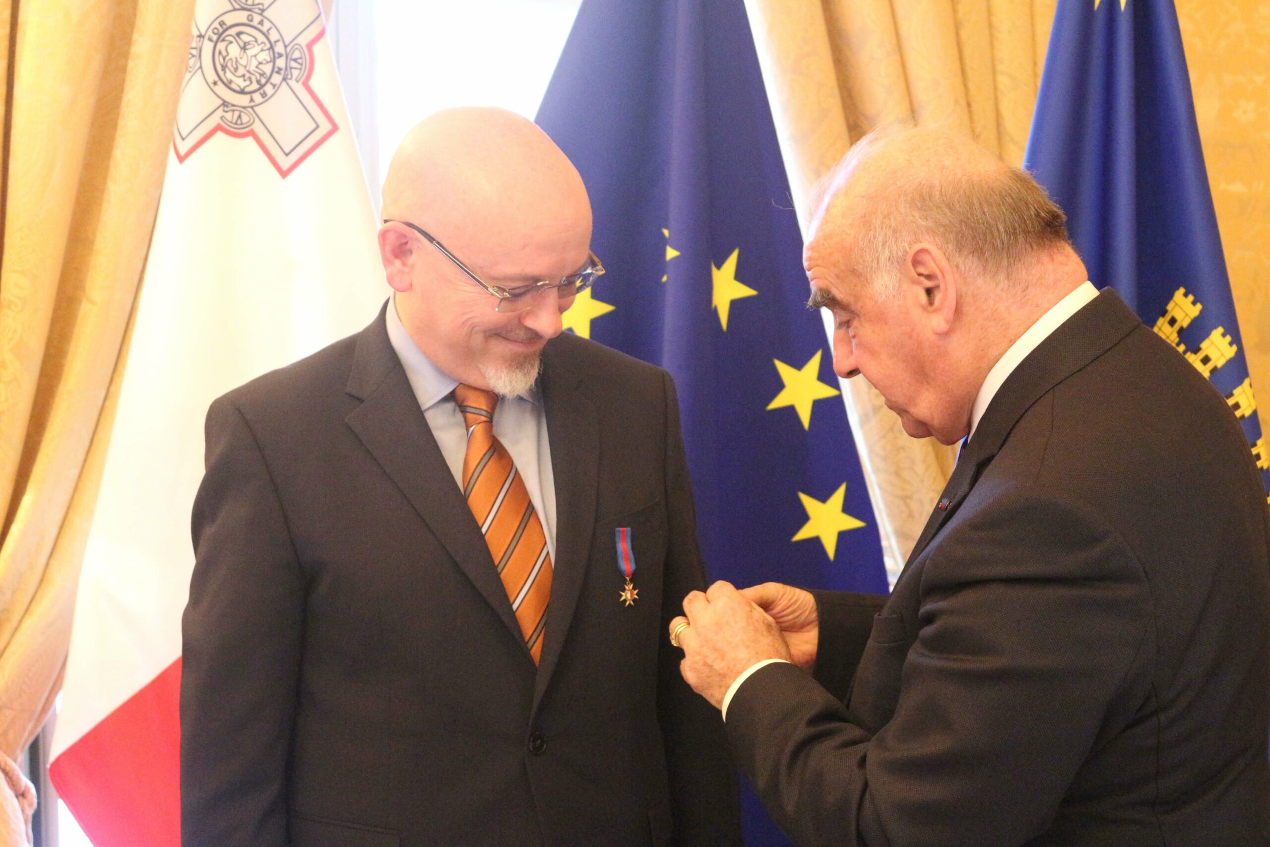 Prof Jovan Kurbalija meets President of Malta George Vella