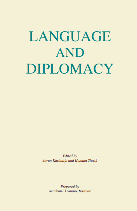 , Language and Diplomacy