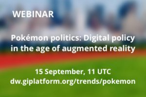 Webinar - Digital policy in the age of augmented reality
