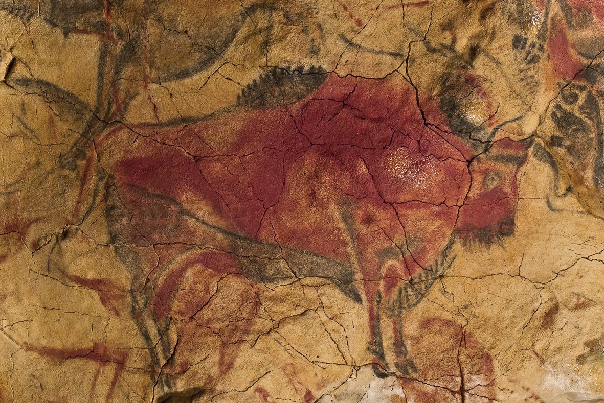 Altamira cave painting, Museo de Altamira.