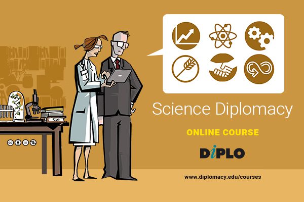 Science Diplomacy course banner mobile view