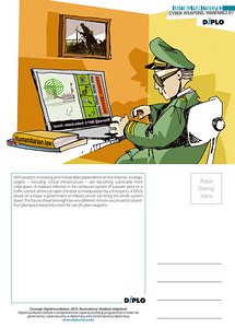 Postcard on cyberwarfare
