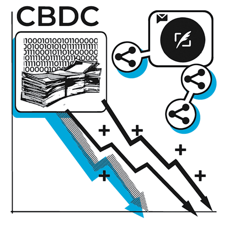 Central bank digital currency illustration 