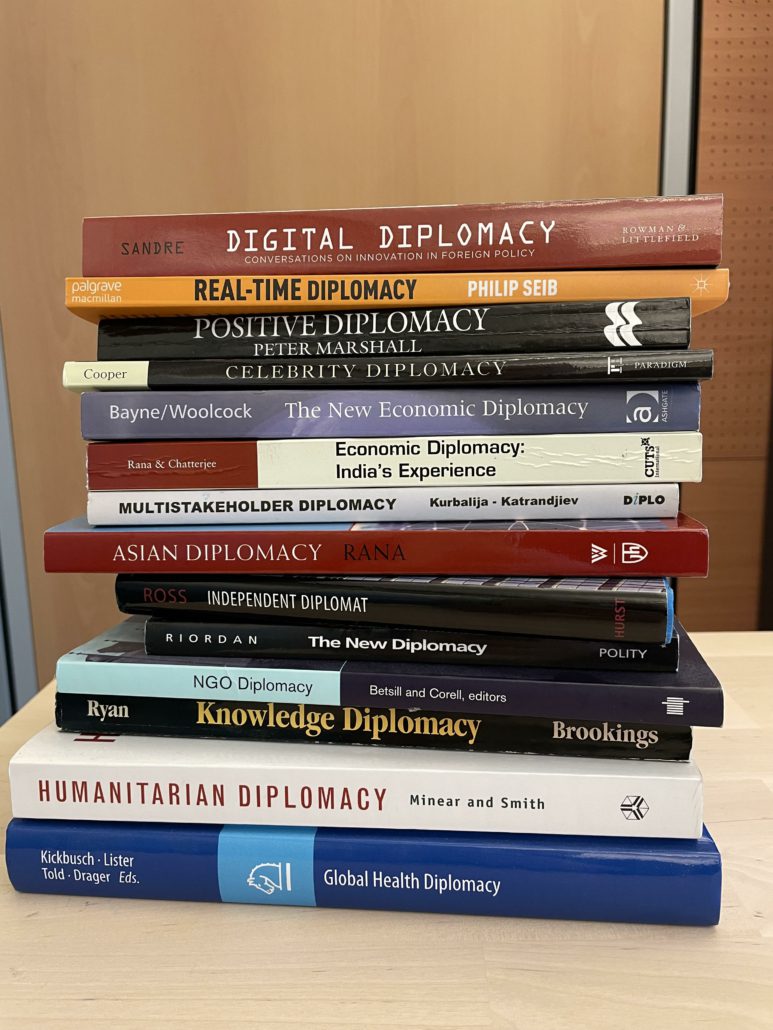 Books on various types of diplomacy