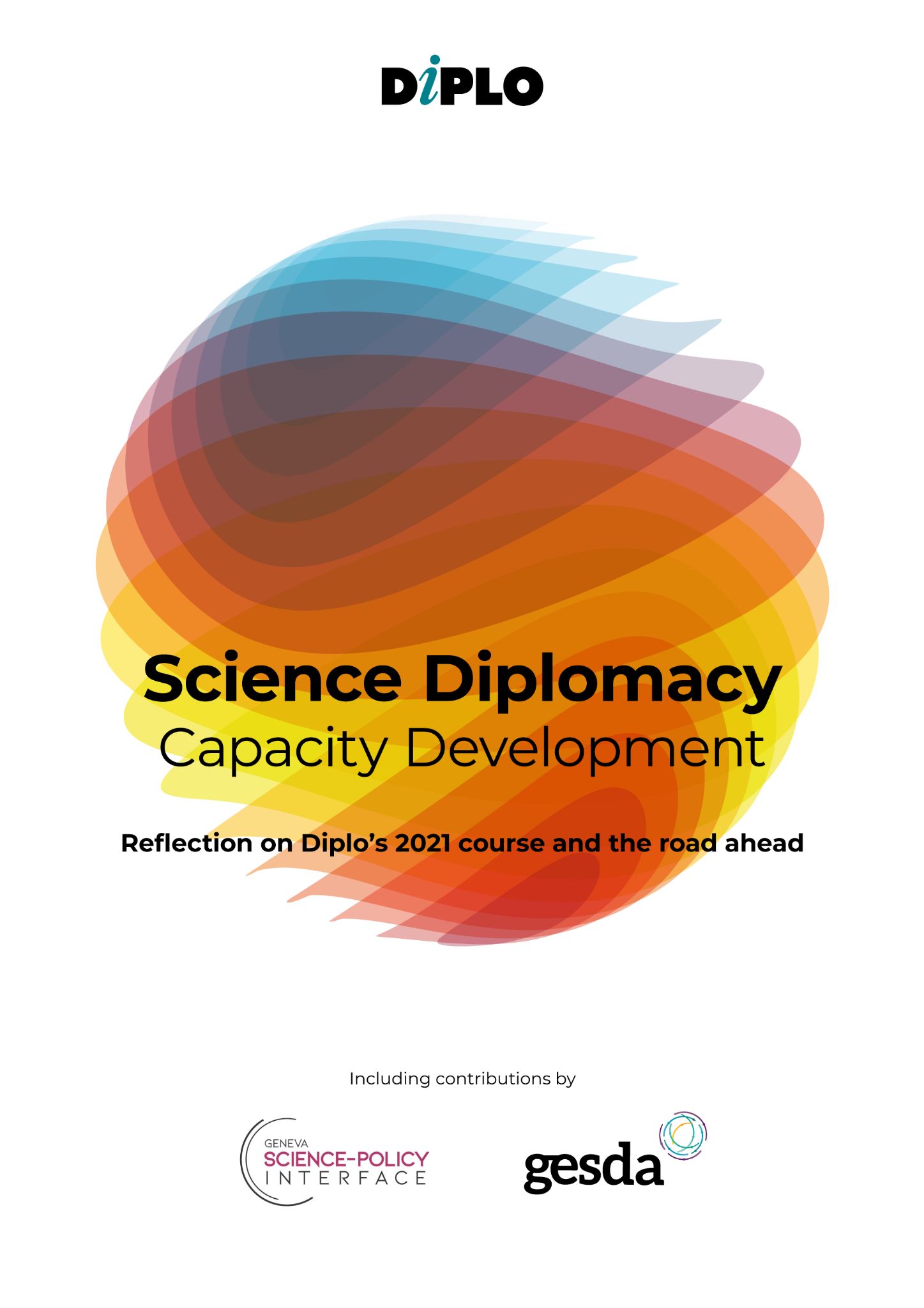 This is cover page of Science Diplomacy Capacity Development publication (2021)